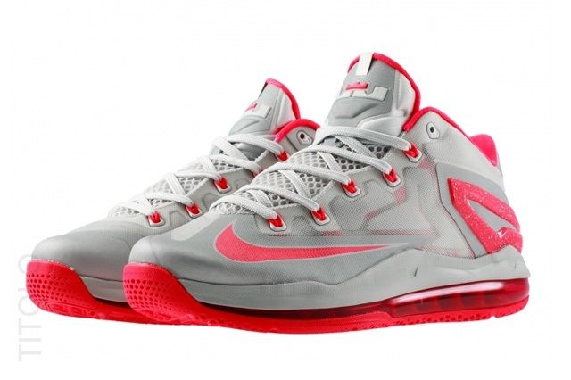 Nike Lebron 11 Low Laser Crimson 1