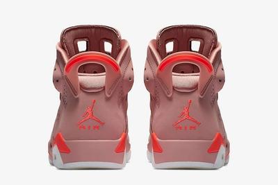 Aleali May Air Jordan 6 Millennial Pink Ci0550 600 Release Date Price Heel