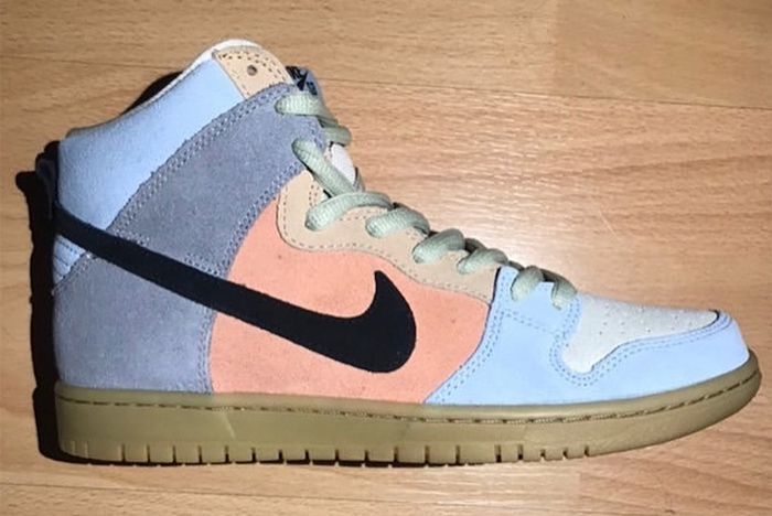 The Easter Bunny Laces Up in the Nike SB Dunk High 'Spectrum' - Sneaker