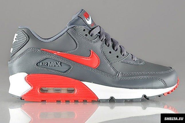 Nike Air Max 90 Red Grey 1