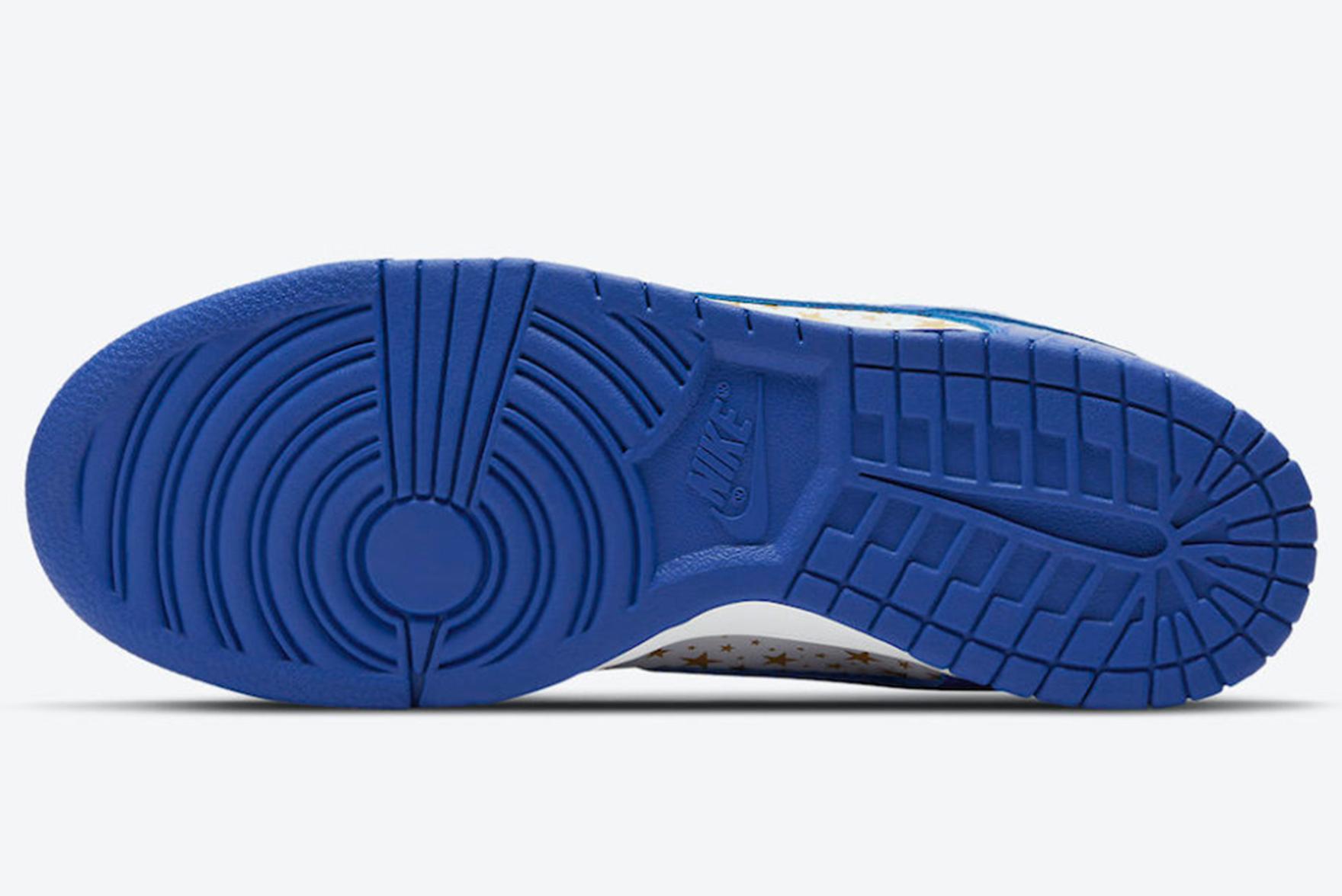 Supreme x gain Nike SB Dunk Low ‘Hyper Blue’ official