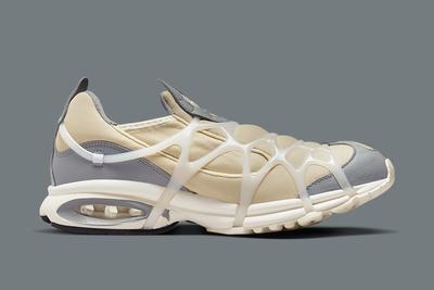 The Nike Air Kukini is Aesthetically Pleasing in Cream and Grey