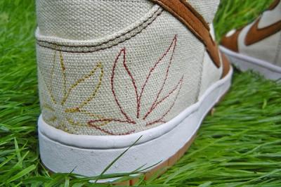Jbf Customs Nike Dunk Sb Bob Marley Heel Detail