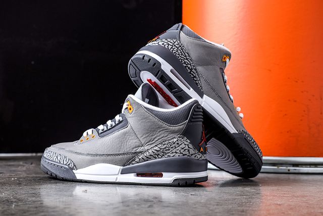 The Air Jordan 3 ‘Cool Grey’ Brings Back the ‘Nike Air’ Heel Logo ...