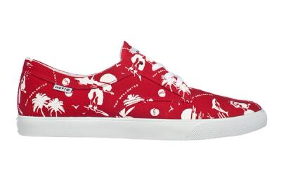 Huf Footwear Sutter Red Hawaiian Single 1