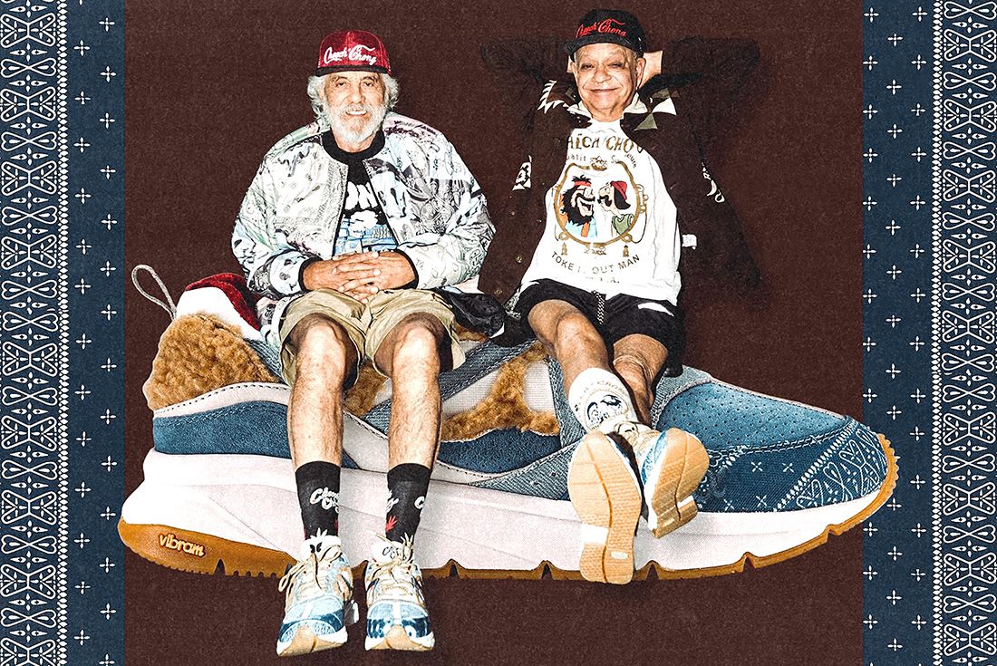 DIZYGOTIC Blaze Up With Cheech & Chong Again for the 'Next Shoe'