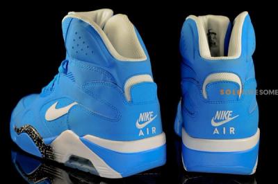 Nike Air Force 180 High Photo Blue Pair Heel 1
