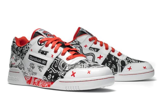 Reebok Keith Haring Workout Plus Angle 1