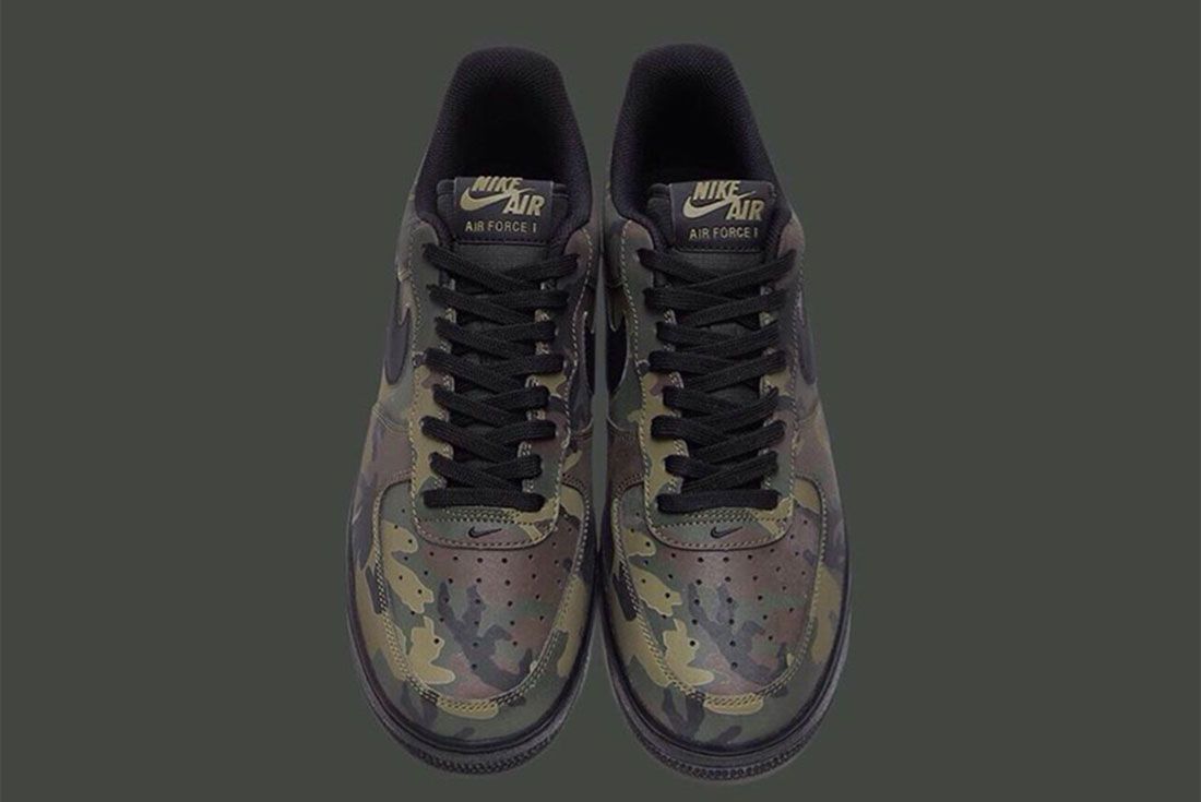 nike air force camo reflective