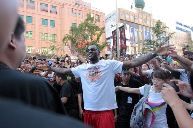Lebron Nike China Tour 1