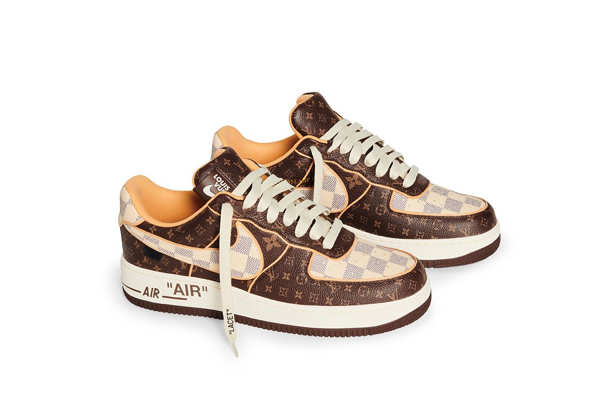 Sotheby's Fifty Nike Auction Louis Vuitton Nike Air Force 1