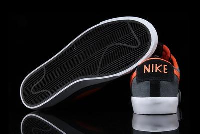 Nike Sb Blazer Low Gt Anthracite Turf Orange 4
