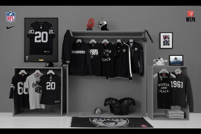 Nike Nfl Fanwear Oak Raiders 2012 1