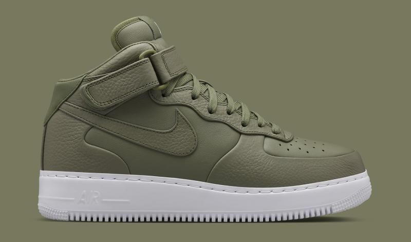 nike air force 1 mid olive