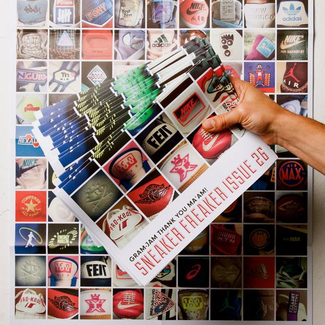 Sneaker Freaker Issue 26 Gram Jam Posters 1