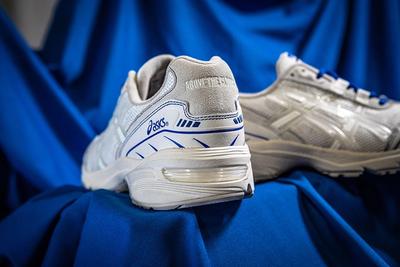 Above The Clouds Asics Gel 1090 Blue Cloth Heels