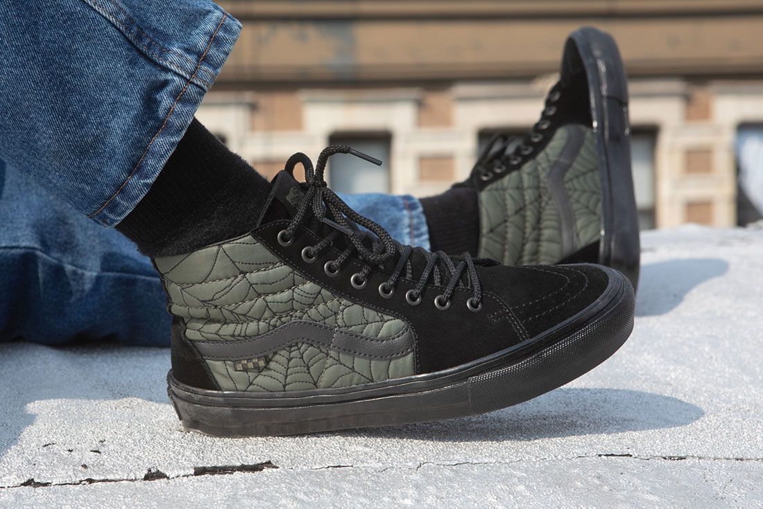 Get Caught in the Web of Ben Kadow's New Vans Sk8-Hi - Releases