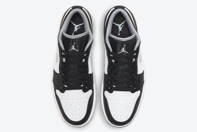 Air Jordan 1 Low Black/Medium Grey/White