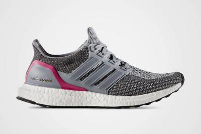 Adidas Ultra Boost Wmns Grey Shocking Pinkfeature