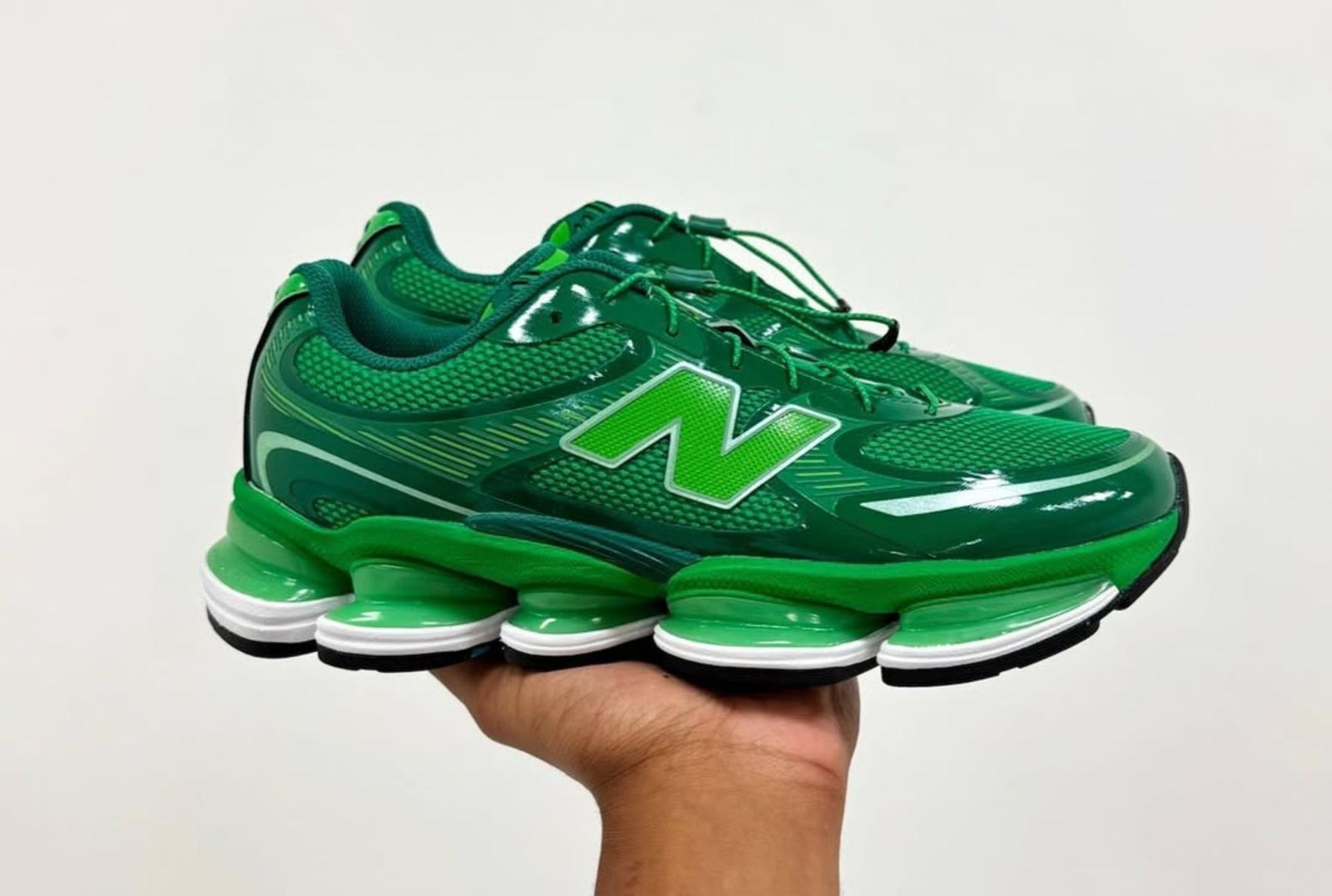 Aminé Holding His New Balance Abzorb 2000s