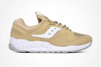 Saucony Grid 9000 Wheatwhite Feature