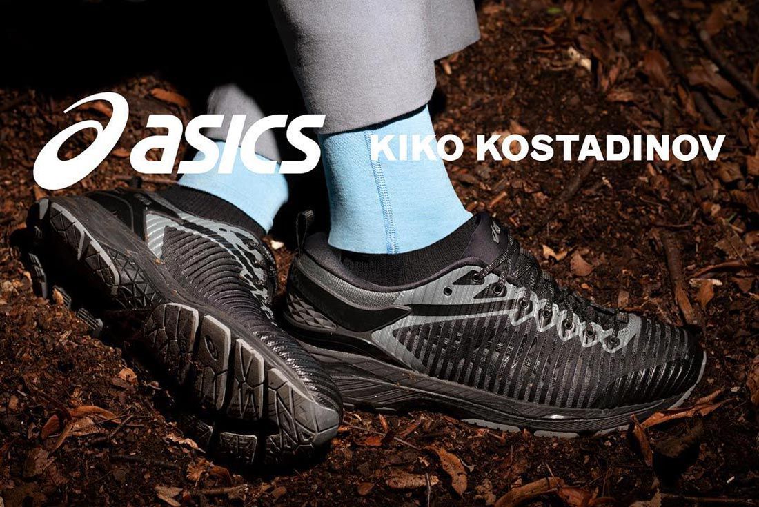 Kiko Kostadinov X Asics Black Asics Edition Gel Delva Sneakers
