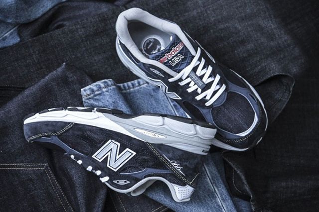 new balance 990 with jeans