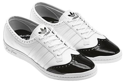 Adidas Top Ten Low Sleek Brogue White Pair 1