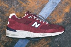 New Balance 991 Burgundy Thumb