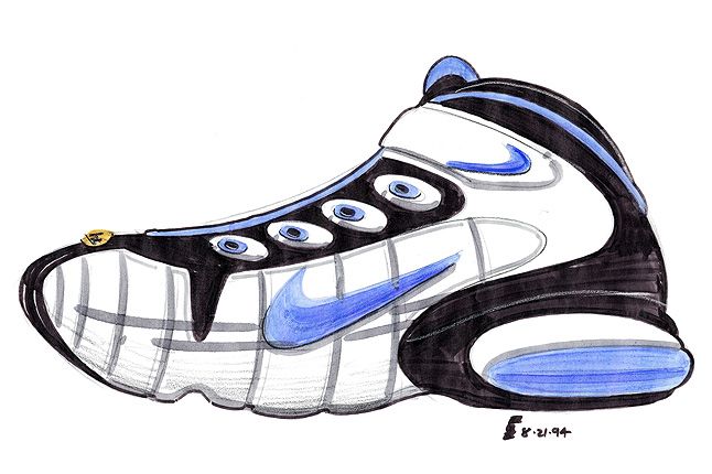 bosquejo Recientemente Consecutivo The Making Of The Nike Air Penny - Sneaker Freaker
