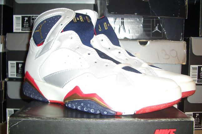 Rebecca Dahms Wmns Basketball Collection Air Jordan 7 Olympic Og 1