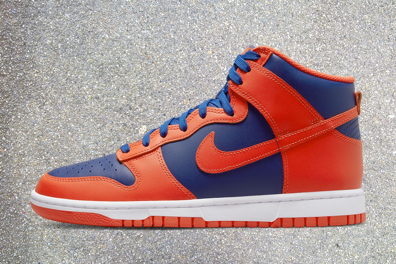 This Nike Dunk High Is Giving New York Knicks Vibes - Sneaker Freaker