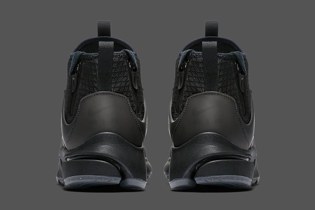 nike presto mid utility triple black