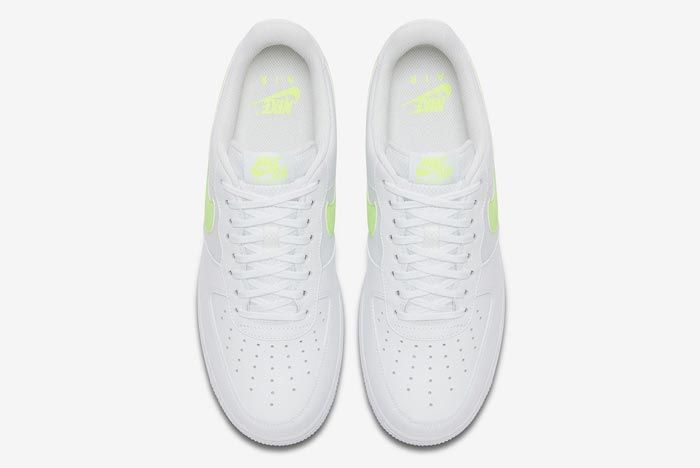 Nike Air Force 1 White Volt Top