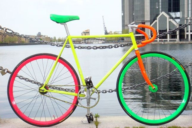 Fluro Bike Benedict Radcliffe 2 3