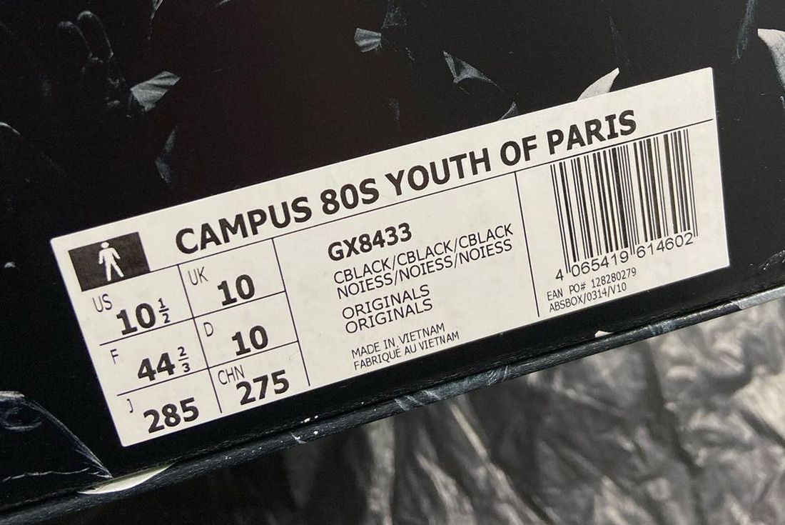 youth of paris adidas campus 80s