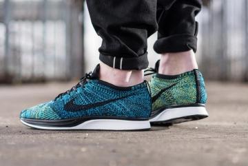 The Nike Flyknit Racer Crew Blue Drops This Week •