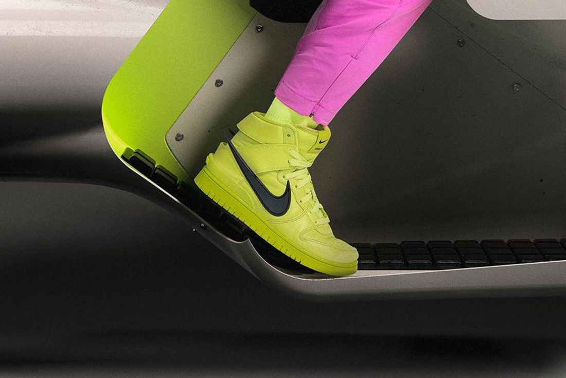 Where to Buy the AMBUSH x Nike Dunk High 'Flash Lime' - Sneaker