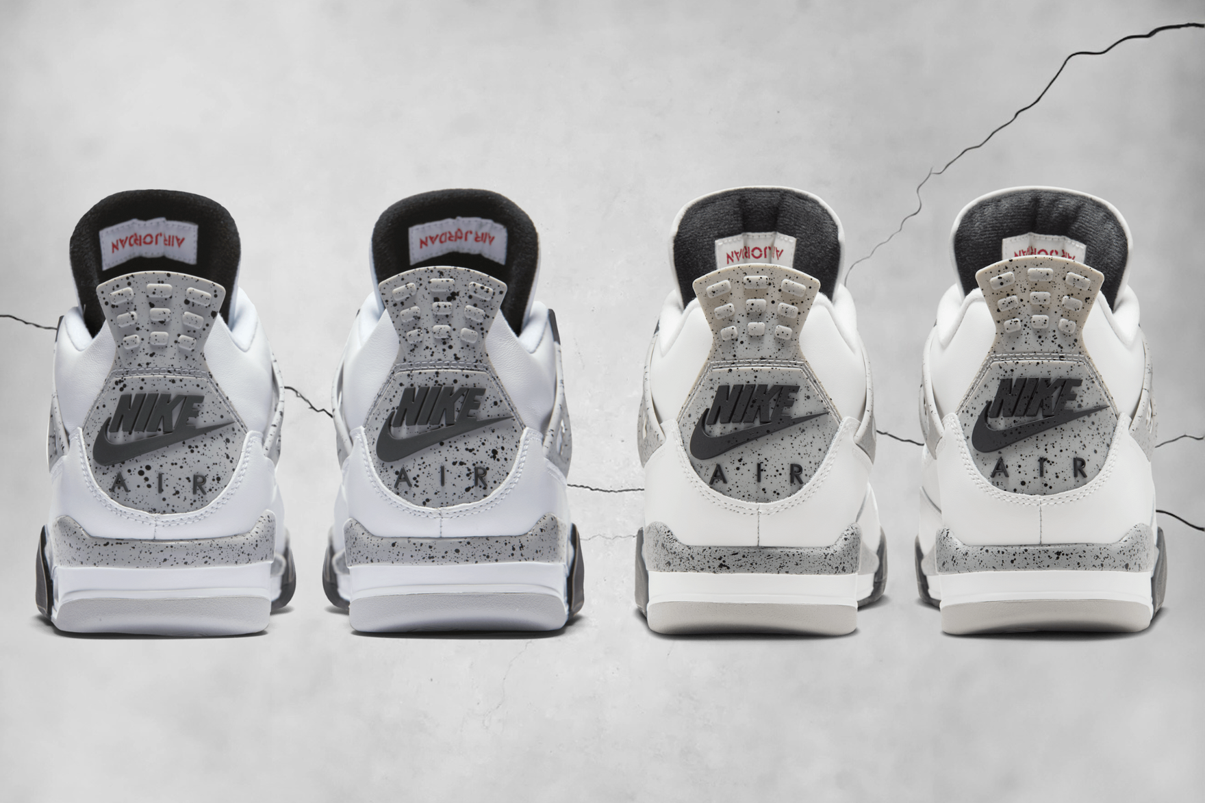 Phân Tích Sự Khác Biệt: Air Jordan 4 ‘White Cement’ 2025 vs 2016 Hinh anh 8: Phan Tich Su Khac Biet: Air Jordan 4 ‘White Cement’ 2025 vs 2016