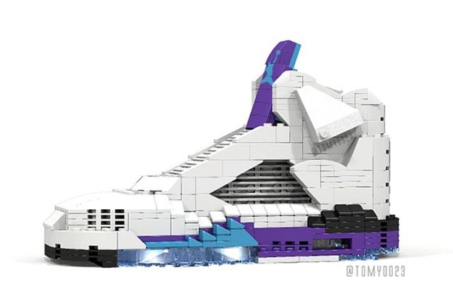 Air Jordan 5 Grape Lego 3
