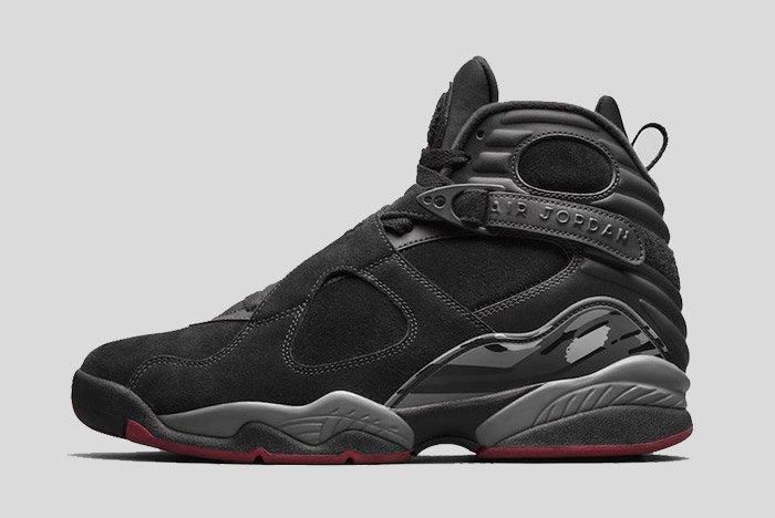 Air Jordan 8 グレー/ブラック/レッド Air Jordan 8 (Cement) - Releases