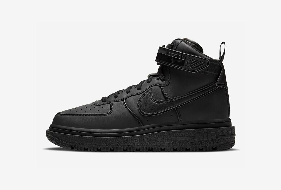 The Nike Air Force 1 High Boot Tantalises in ‘Triple Black’