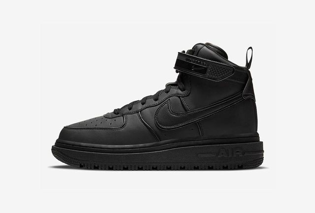 nike air force 1 high winter boot triple black
