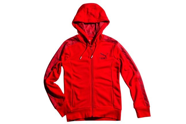 Puma Red Track Top 1