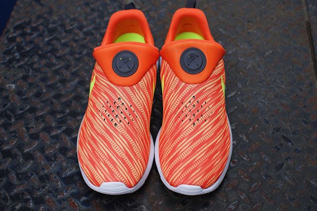 Nike Roshe Run Slip On Electric Orange Atomic Mango 5