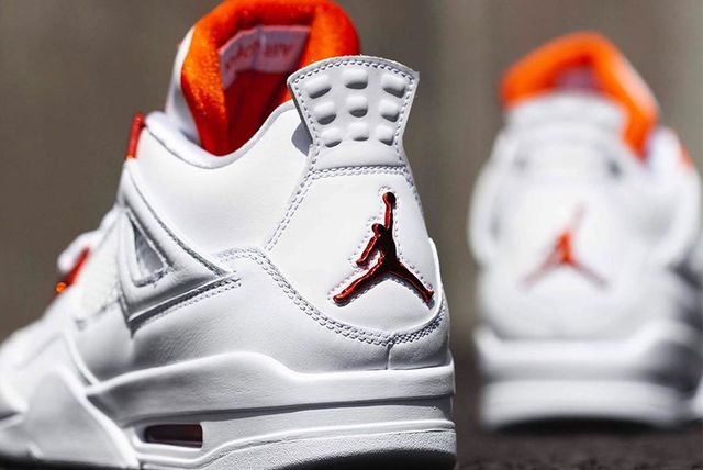 ‘Metallic Orange’ Air Jordan 4 Releasing Early at atmos - Sneaker Freaker