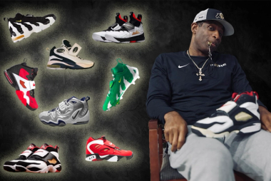 A Brief History of Deion Sanders and the Nike Air Diamond Turf Features