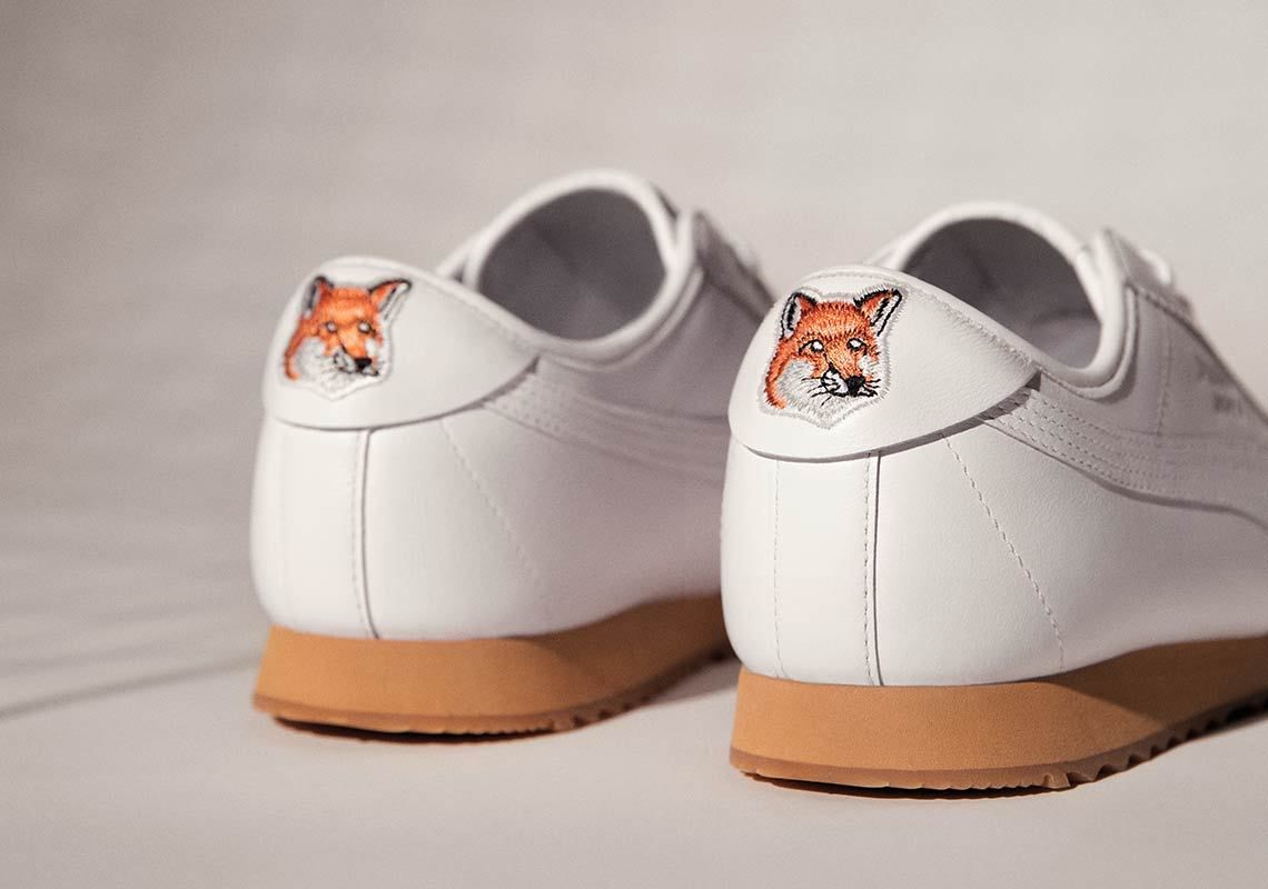 Puma RALPH SAMPSON MAISON KITSUNÉ 27cm Puma x Maison Kitsuné Ralph Sampson 70 Mid in Black/Gum — MAJOR
