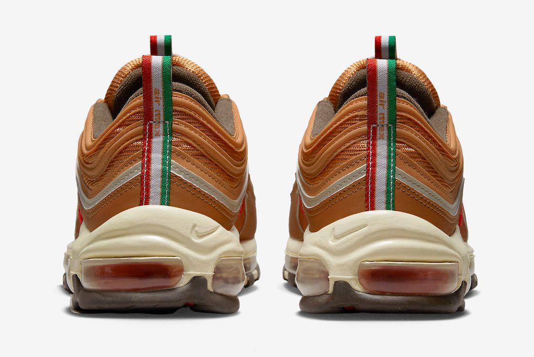 Permission Decompose Notebook The Nike Air Max 97 Waves the Italian Flag - Sneaker Freaker