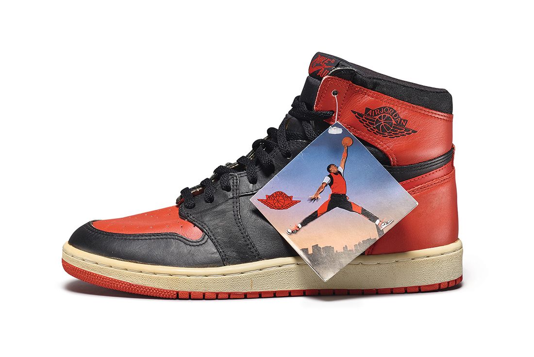 Sotheby's Cult Canvas 1985 Air Jordan 1